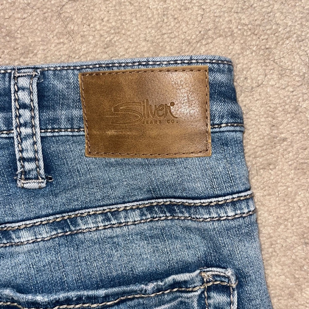 Gordie silver jeans